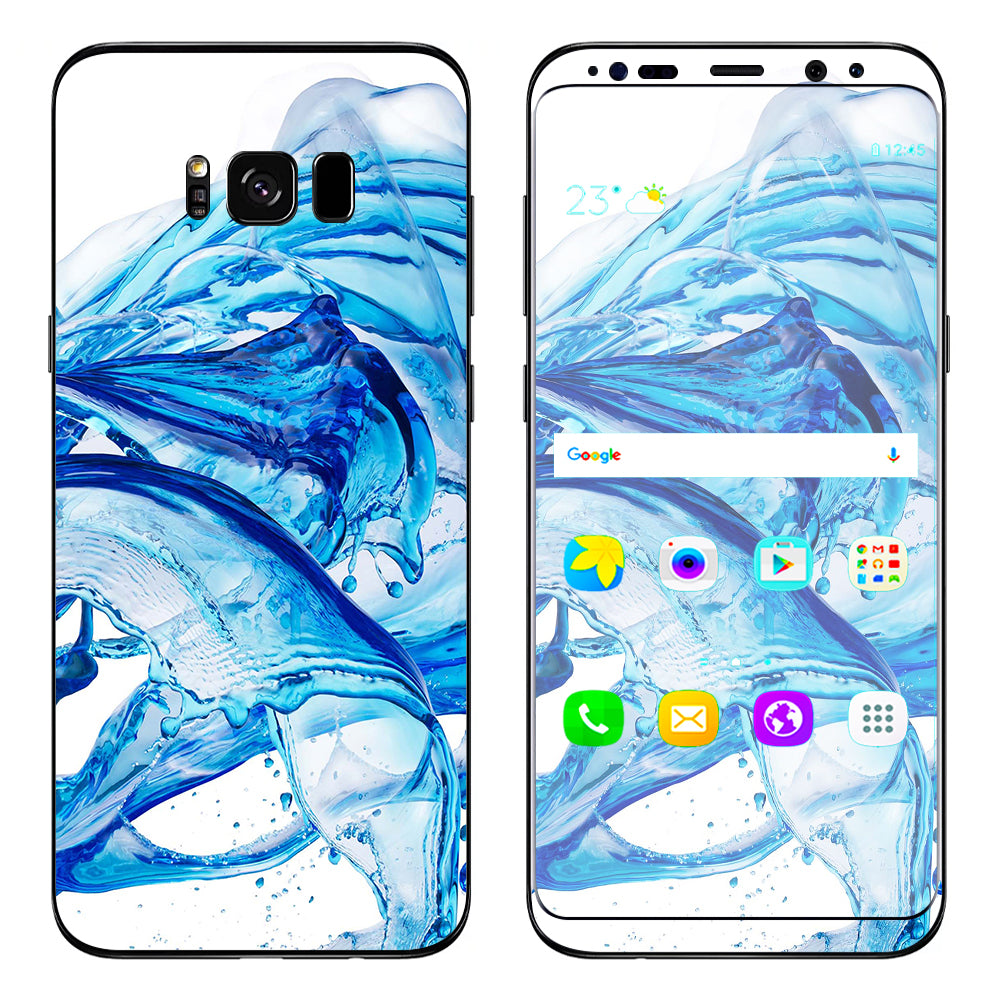  Water Splash Samsung Galaxy S8 Plus Skin