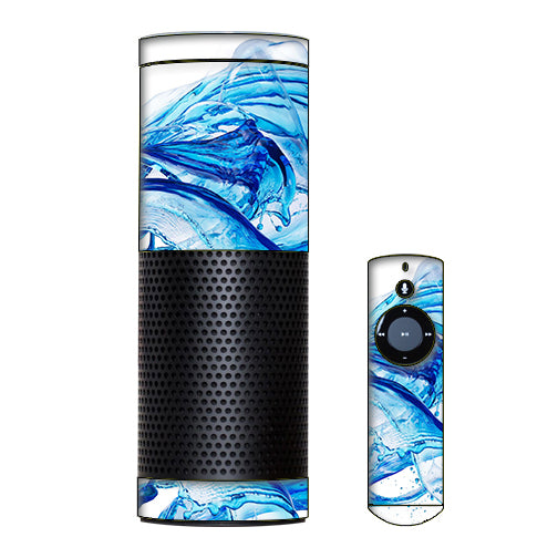  Water Splash Amazon Echo Skin