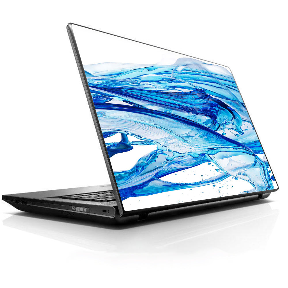  Water Splash Universal 13 to 16 inch wide laptop Skin
