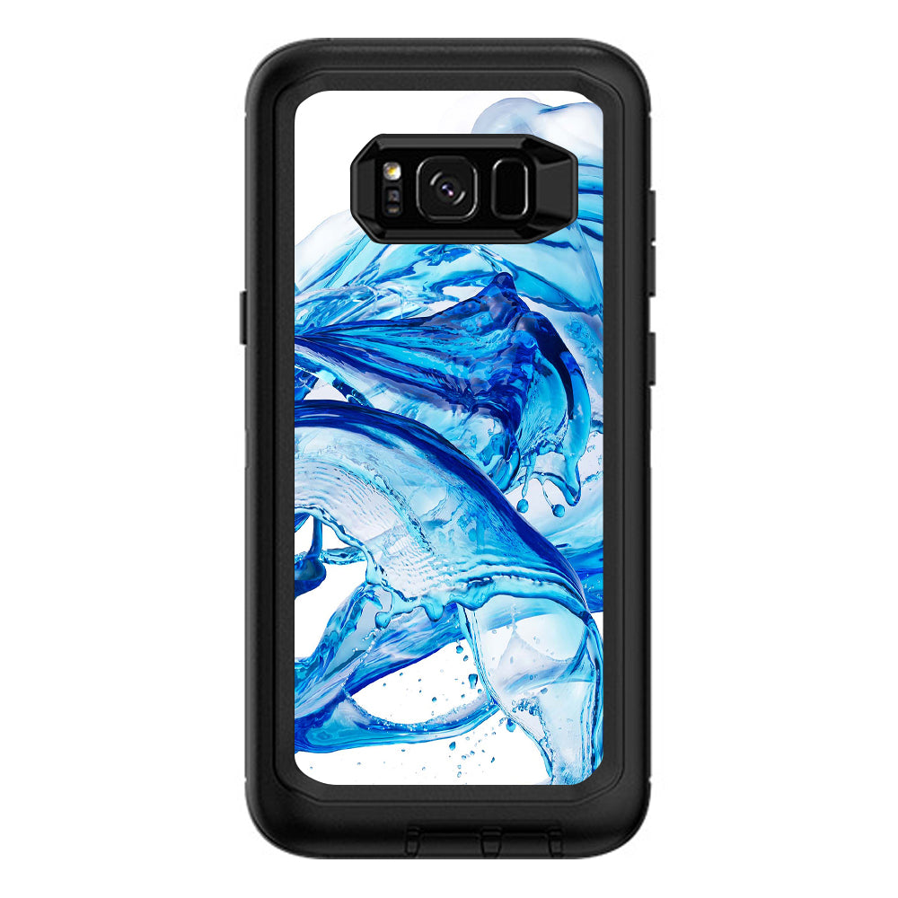  Water Splash Otterbox Defender Samsung Galaxy S8 Plus Skin