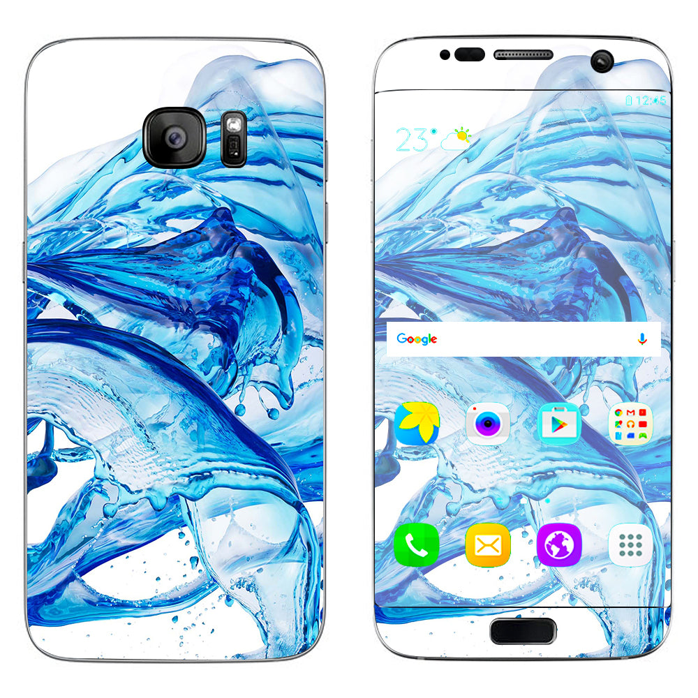  Water Splash Samsung Galaxy S7 Edge Skin