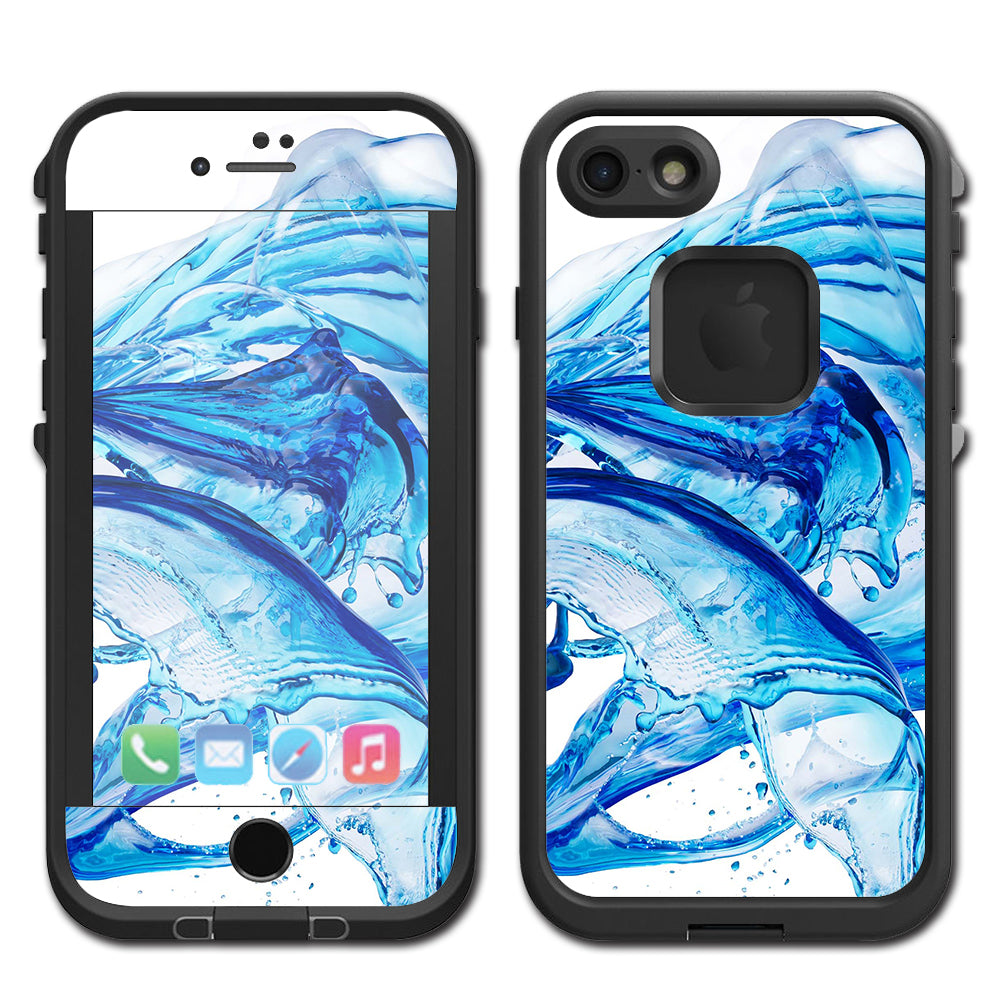  Water Splash Lifeproof Fre iPhone 7 or iPhone 8 Skin