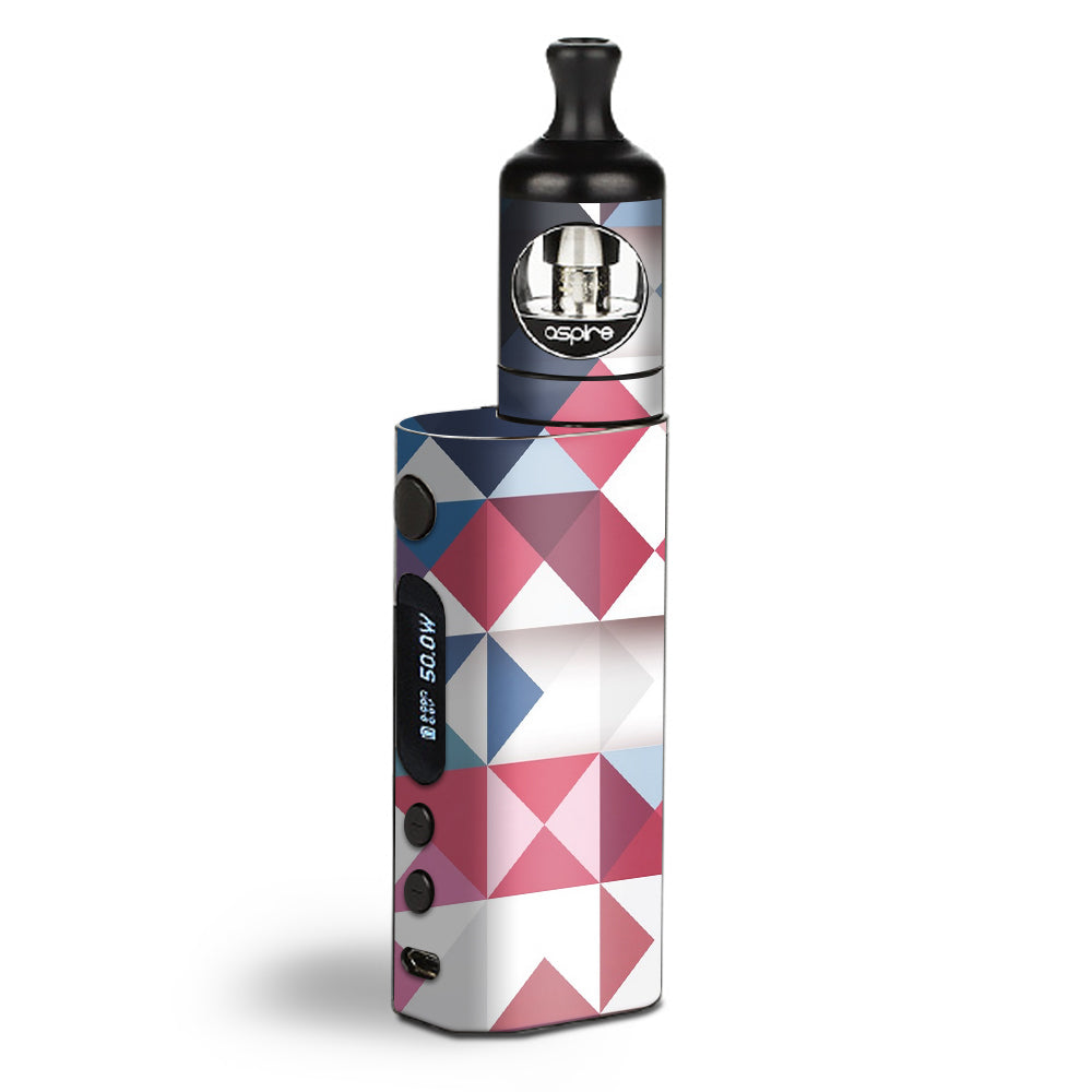  Geometric Red Aspire Zelos  Skin