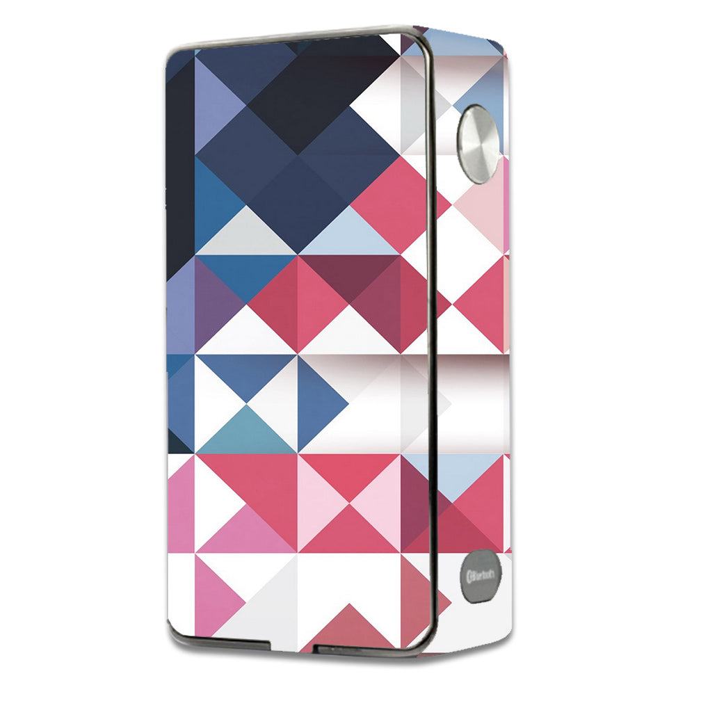  Geometric Red Laisimo L3 Touch Screen Skin