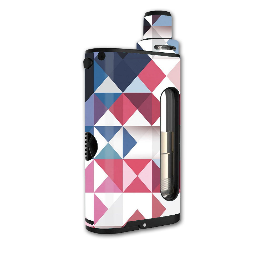  Geometric Red Kangertech Cupti Skin