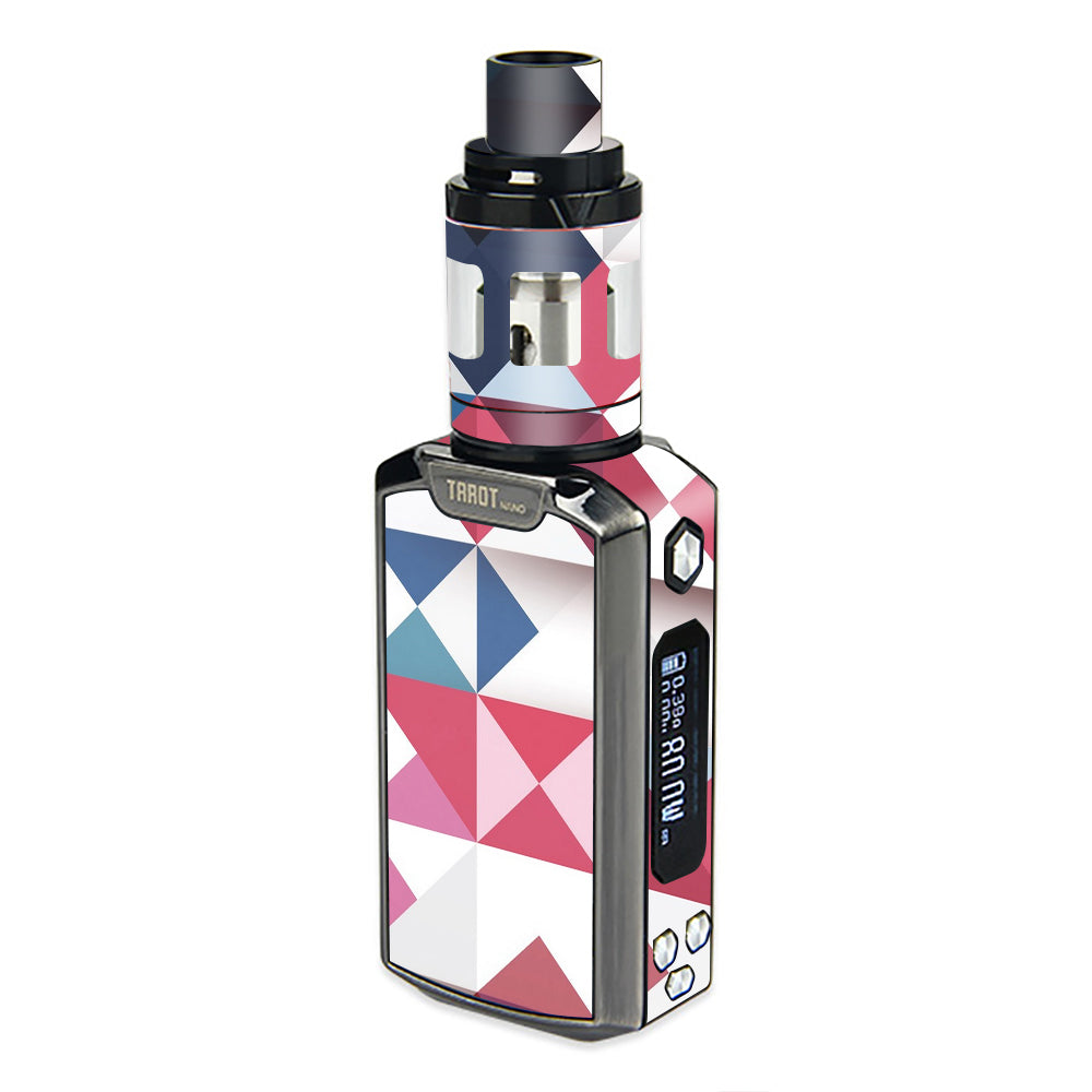  Geometric Red Vaporesso  Tarot Nano Skin