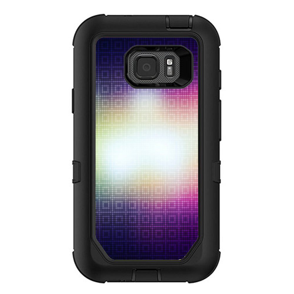  Glowing Mosaic Otterbox Defender Samsung Galaxy S7 Active Skin