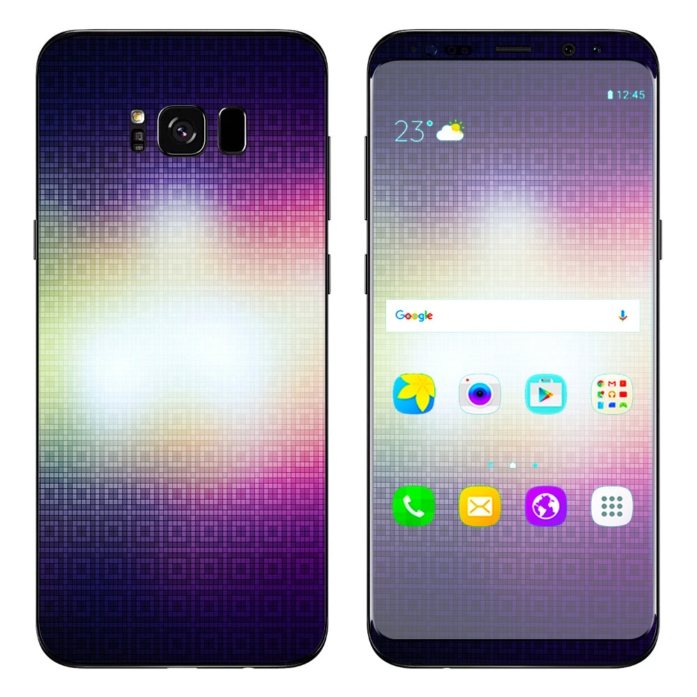 Glowing Mosaic Samsung Galaxy S8 Skin