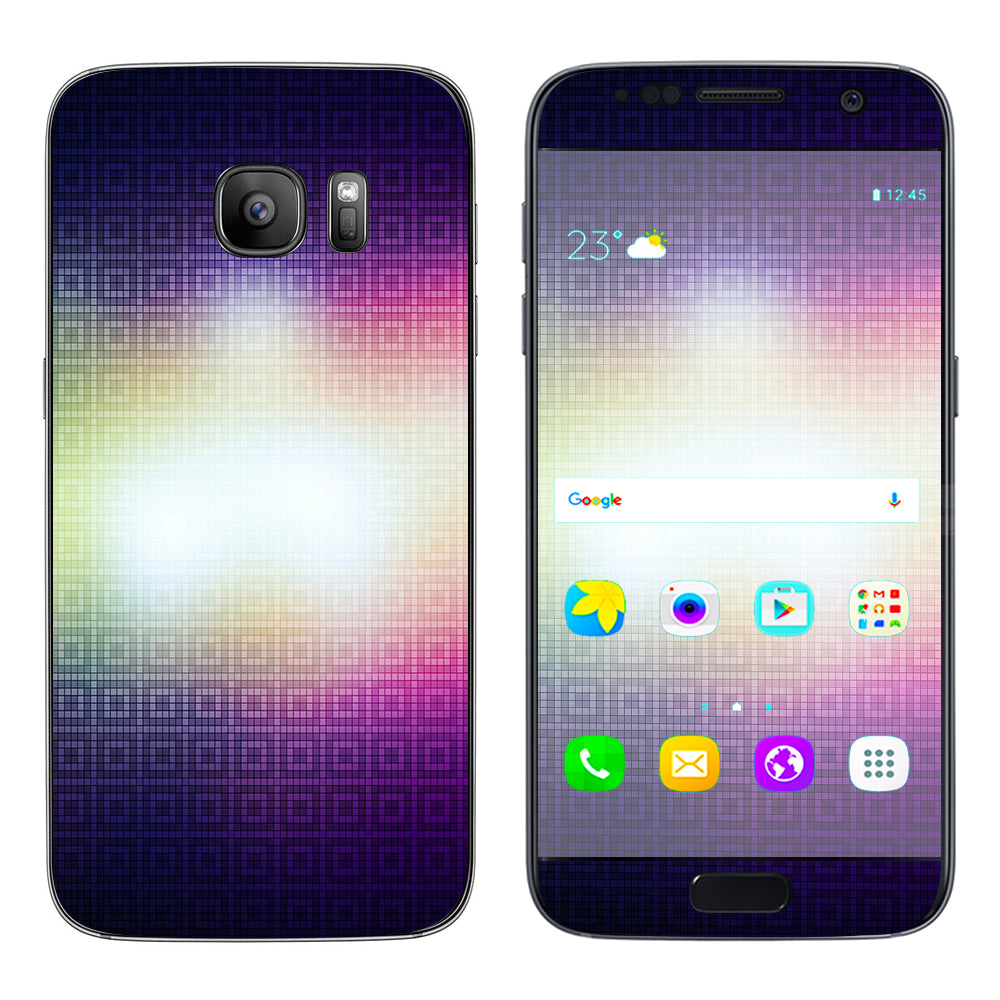  Glowing Mosaic Samsung Galaxy S7 Skin