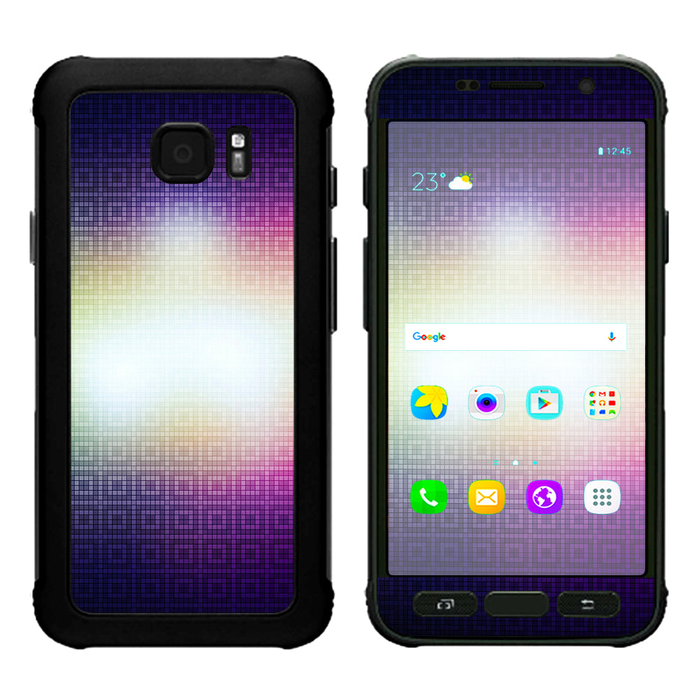  Glowing Mosaic Samsung Galaxy S7 Active Skin