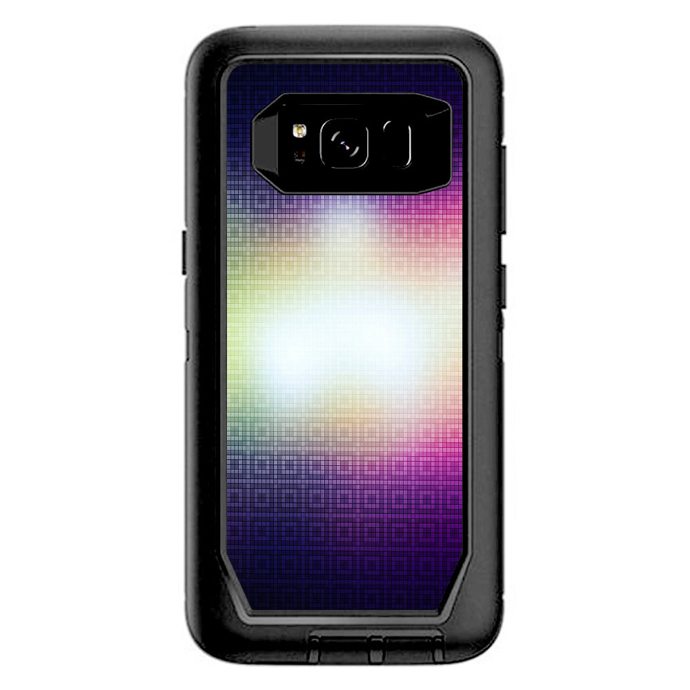  Glowing Mosaic Otterbox Defender Samsung Galaxy S8 Skin
