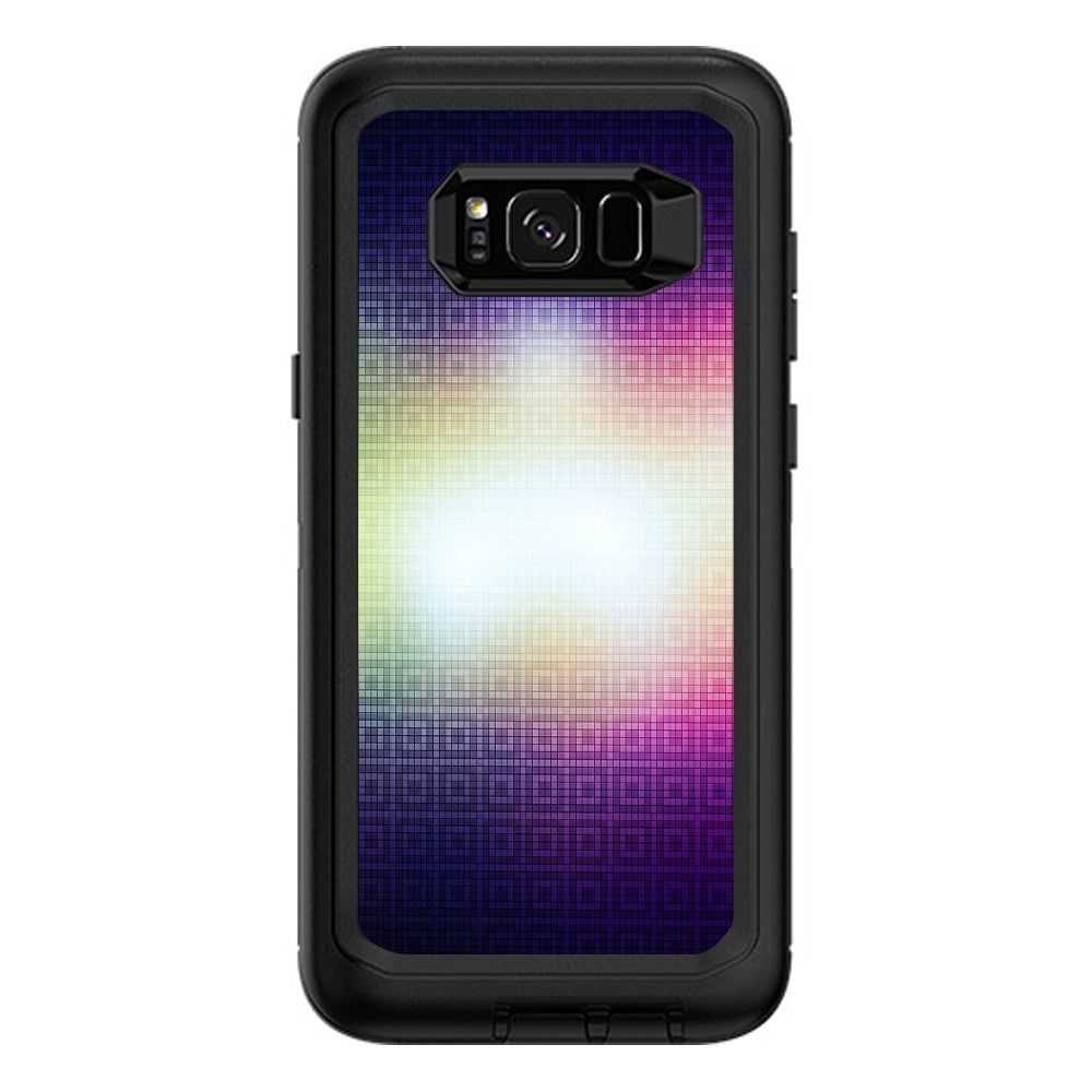  Glowing Mosaic Otterbox Defender Samsung Galaxy S8 Plus Skin
