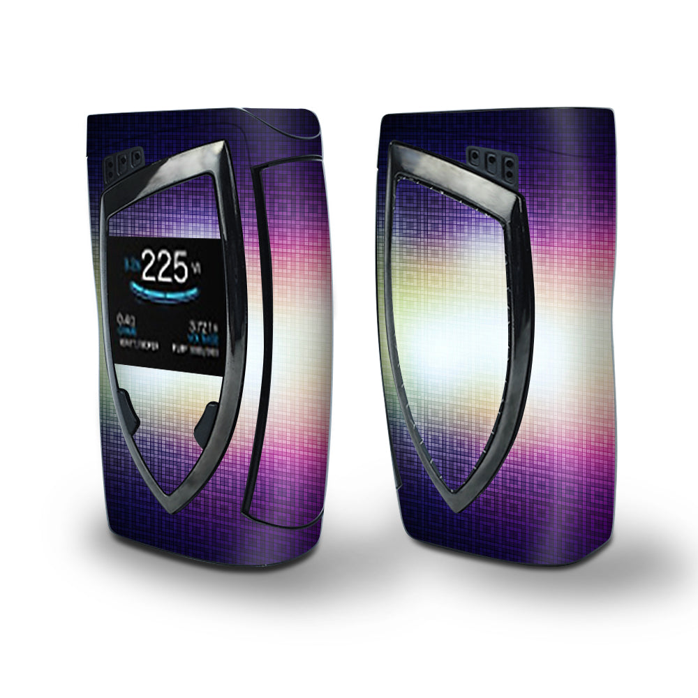 Skin Decal Vinyl Wrap for Smok Devilkin Kit 225w Vape (includes TFV12 Prince Tank Skins) skins cover/ Glowing Mosaic