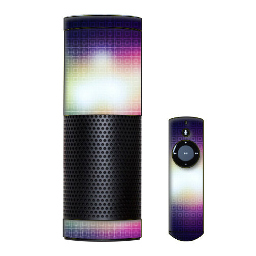  Glowing Mosaic Amazon Echo Skin