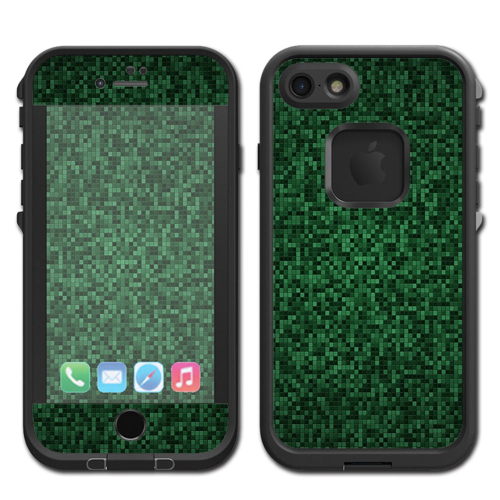  Mine Pixels Lifeproof Fre iPhone 7 or iPhone 8 Skin