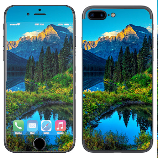  Mountain Lake Apple  iPhone 7+ Plus / iPhone 8+ Plus Skin