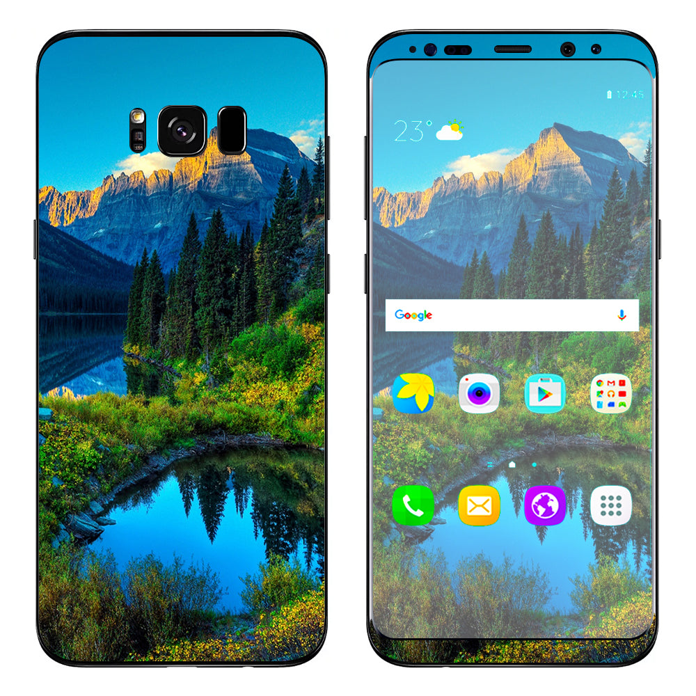  Mountain Lake Samsung Galaxy S8 Skin