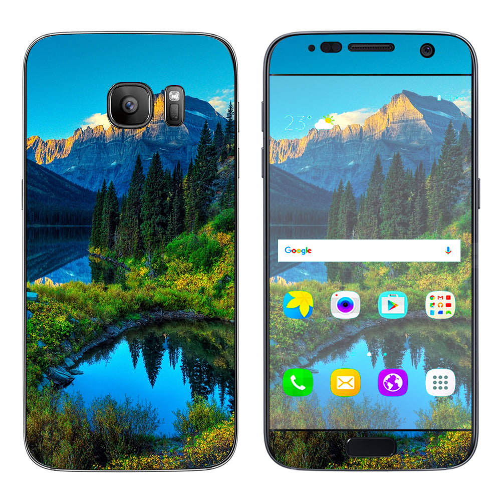  Mountain Lake Samsung Galaxy S7 Skin
