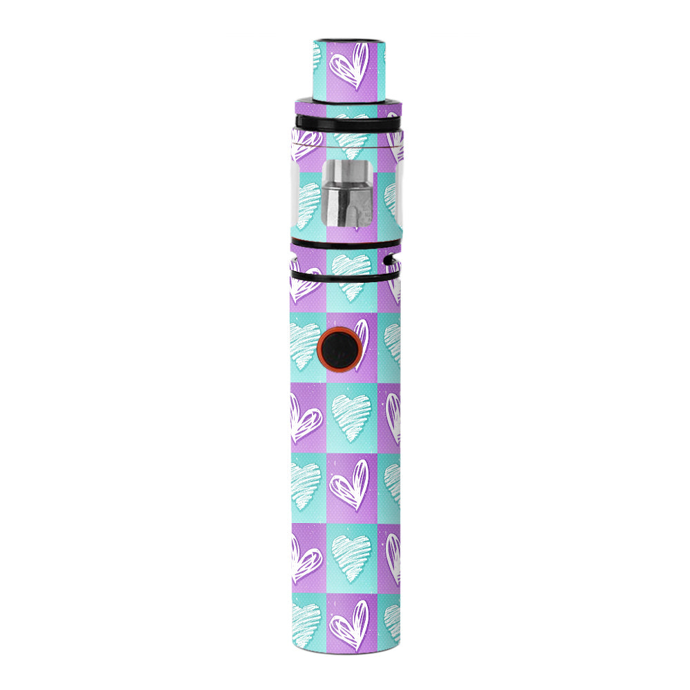  Heart Doodles Smok Stick V8 Skin