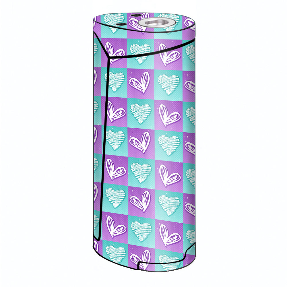  Heart Doodles Smok Priv V8 60w Skin