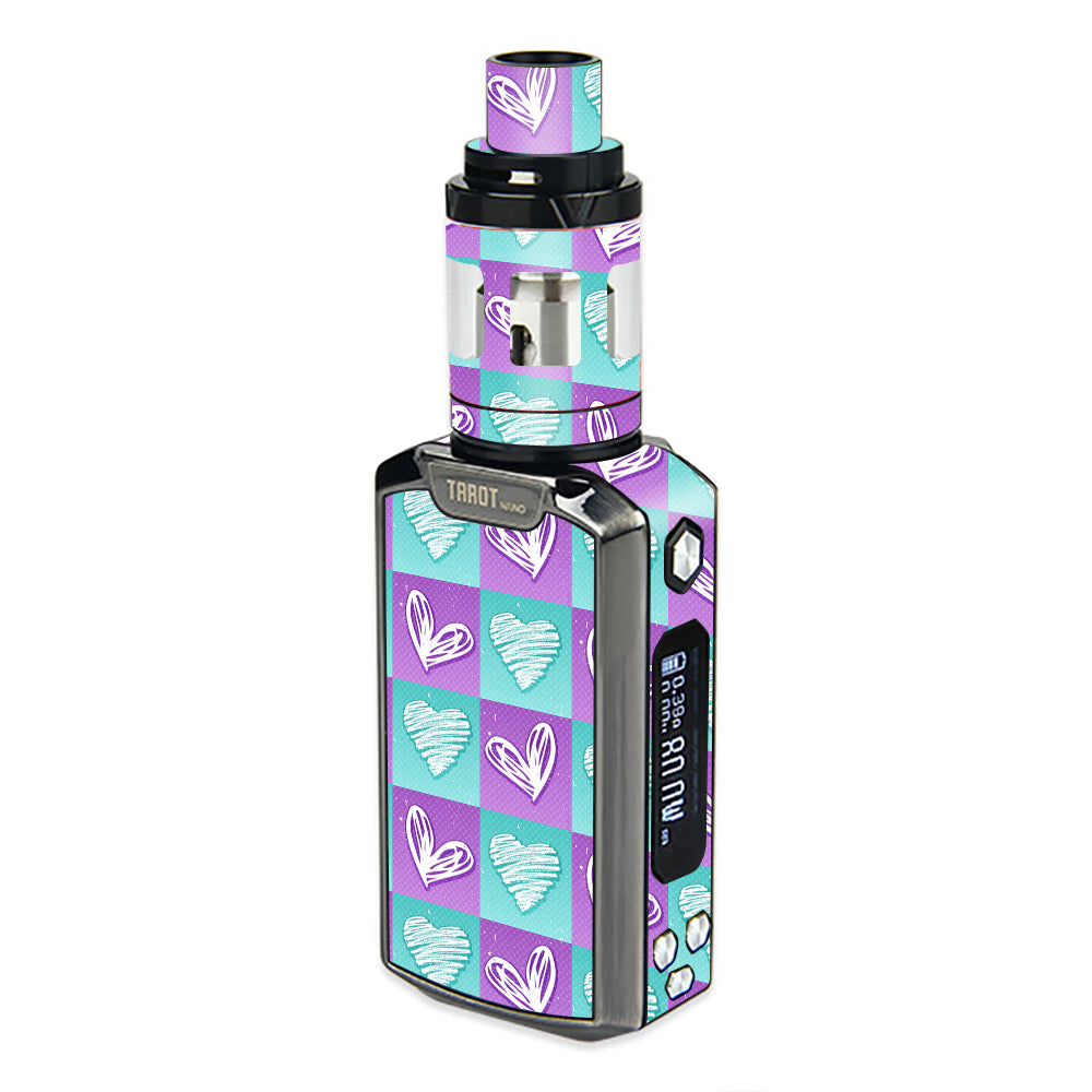  Heart Doodles Vaporesso  Tarot Nano Skin