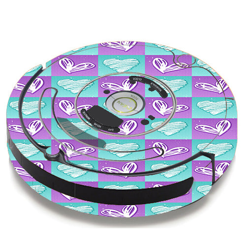  Heart Doodles iRobot Roomba 650/655 Skin