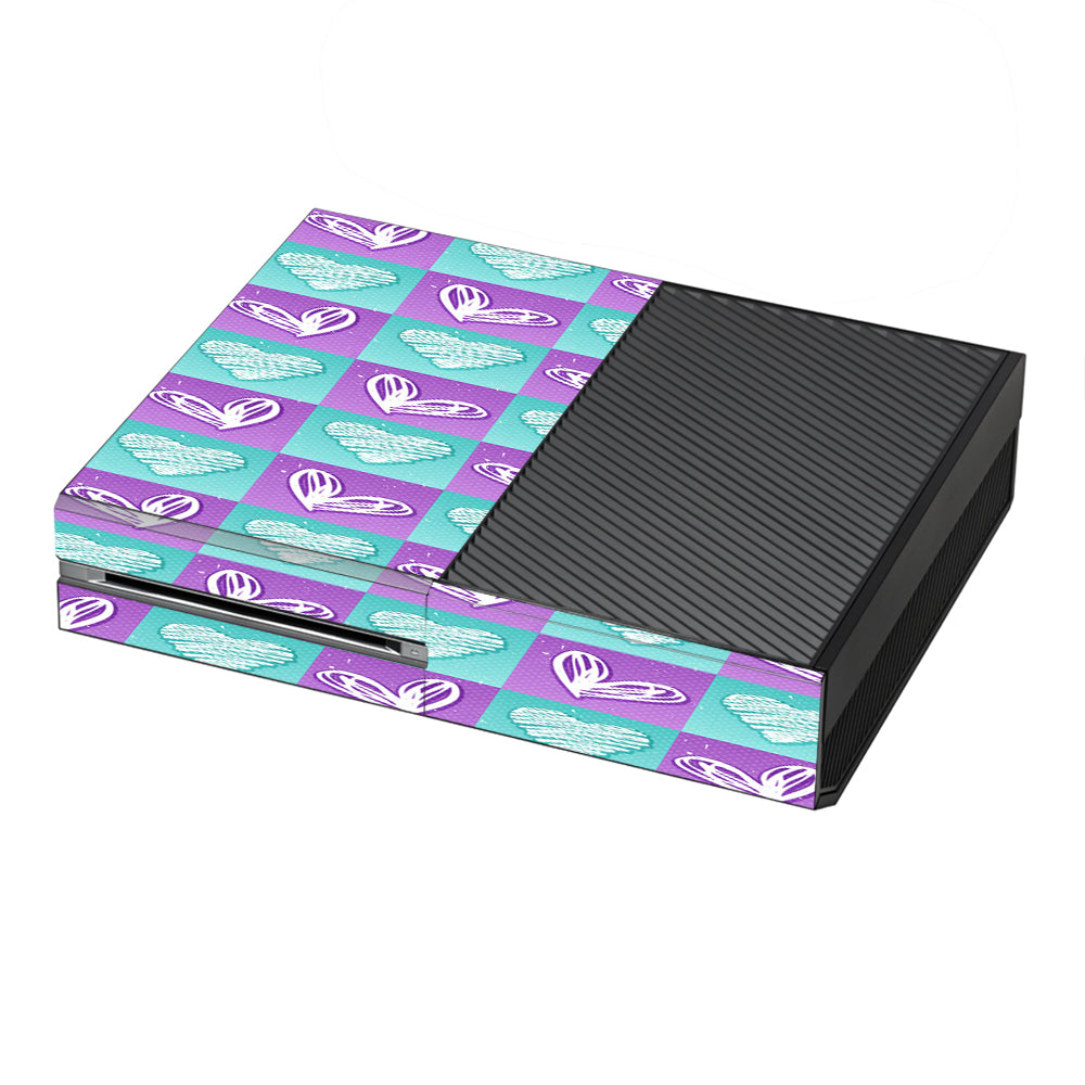  Heart Doodles Microsoft Xbox One Skin