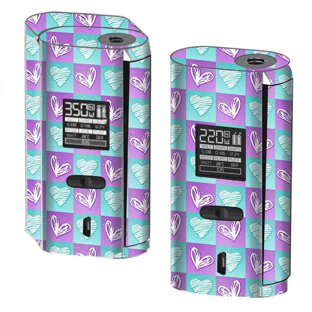  Heart Doodles Smok GX2/4 350w Skin