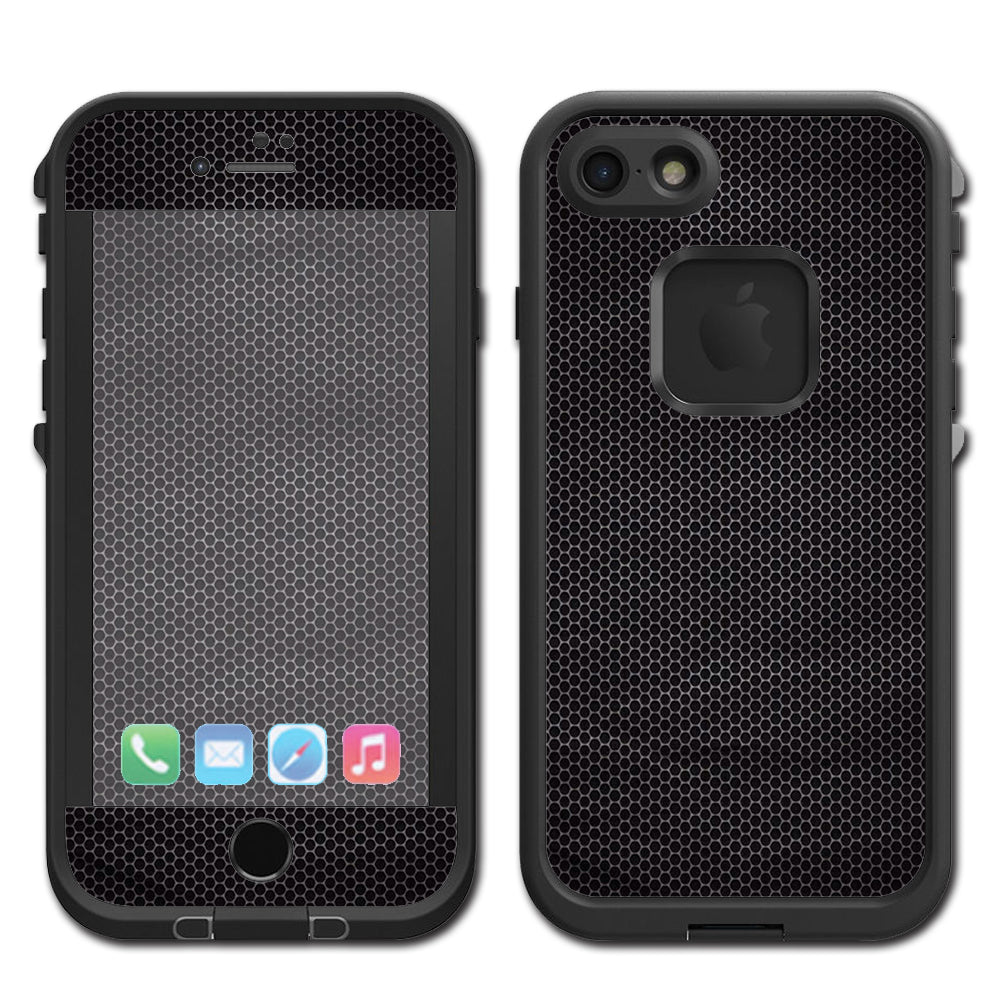  Metal Hexagons Lifeproof Fre iPhone 7 or iPhone 8 Skin