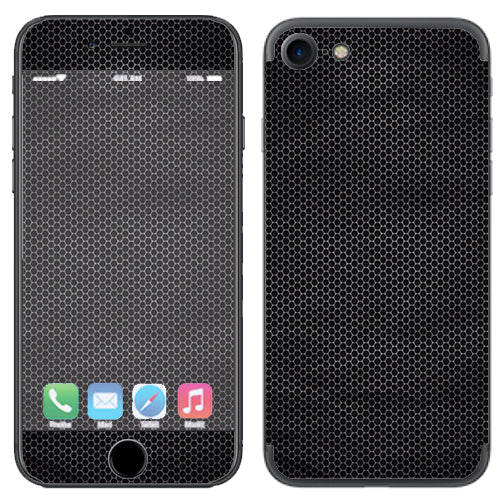  Metal Hexagons Apple iPhone 7 or iPhone 8 Skin