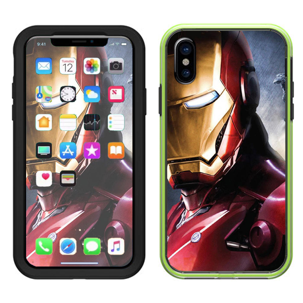  Ironman Lifeproof Slam Case iPhone X Skin