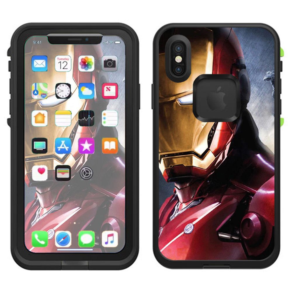 Ironman Lifeproof Fre Case iPhone X Skin