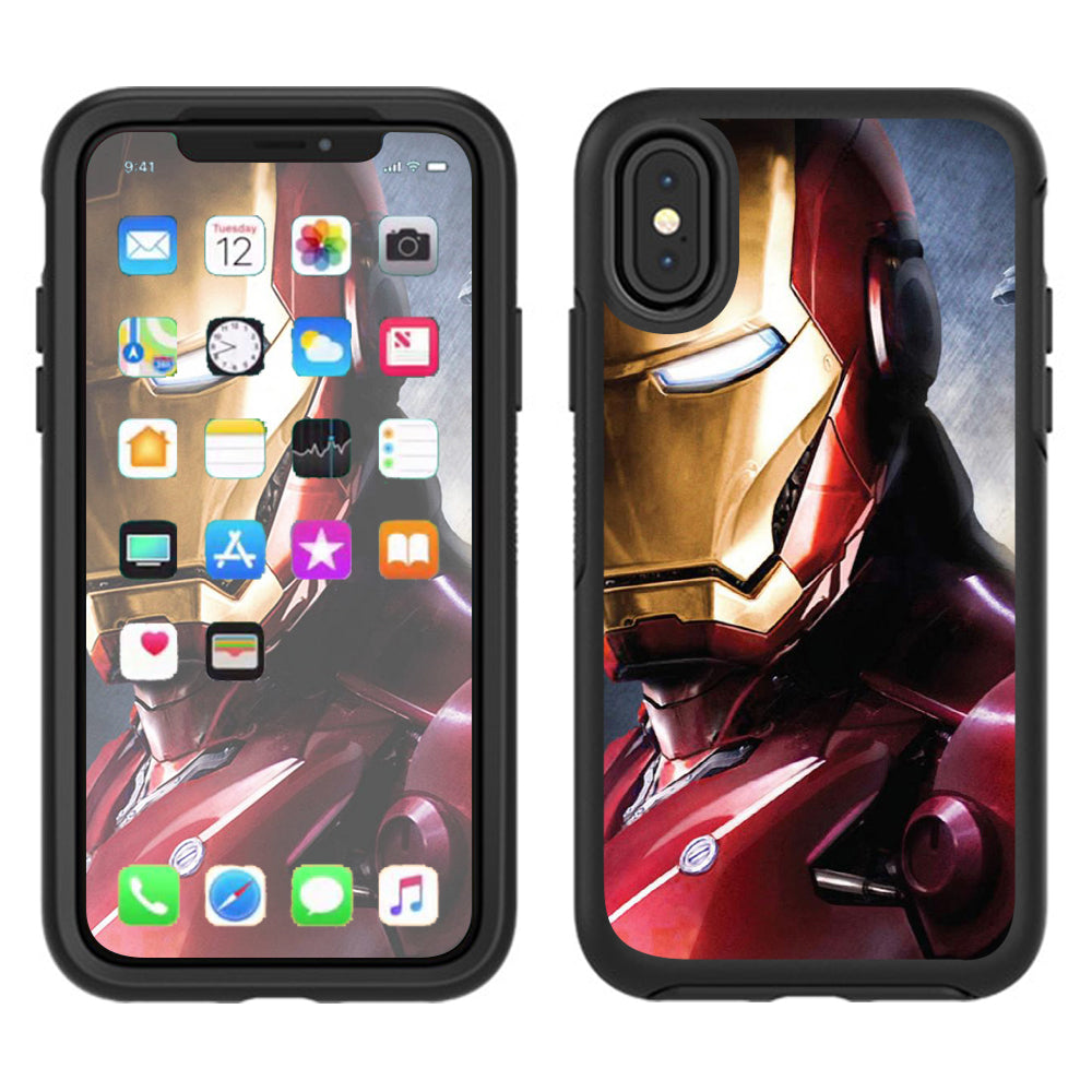  Ironman Otterbox Defender Apple iPhone X Skin