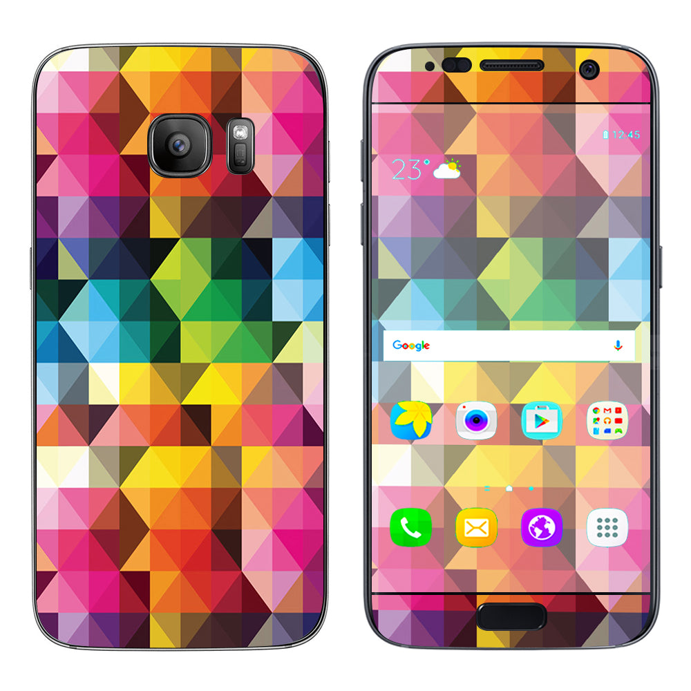  Kaleidoscope Samsung Galaxy S7 Skin