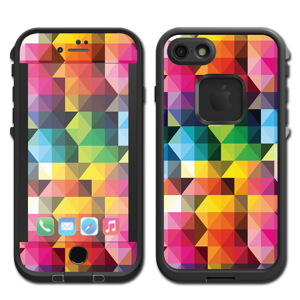  Kaleidoscope Lifeproof Fre iPhone 7 or iPhone 8 Skin