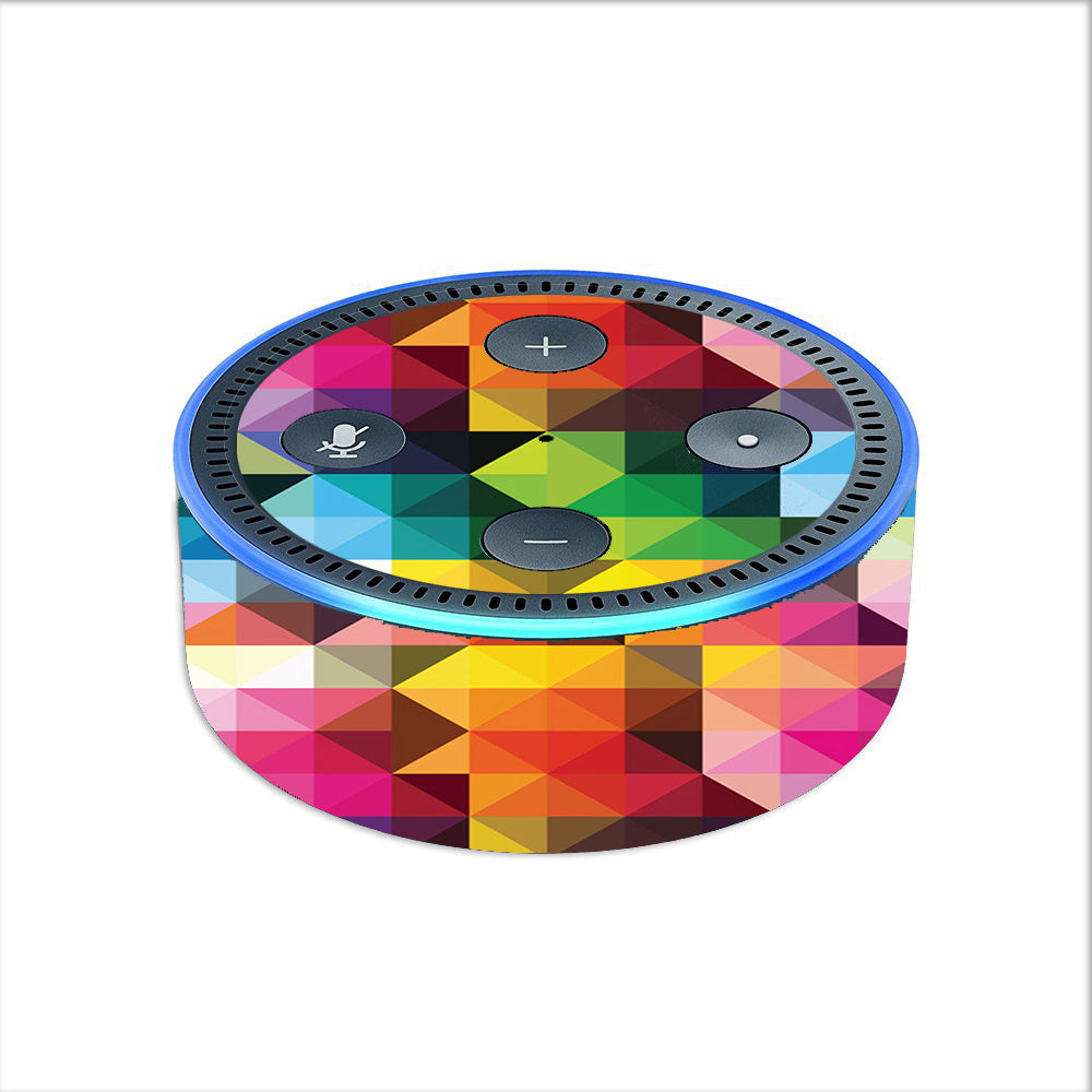  Kaleidoscope Amazon Echo Dot 2nd Gen Skin