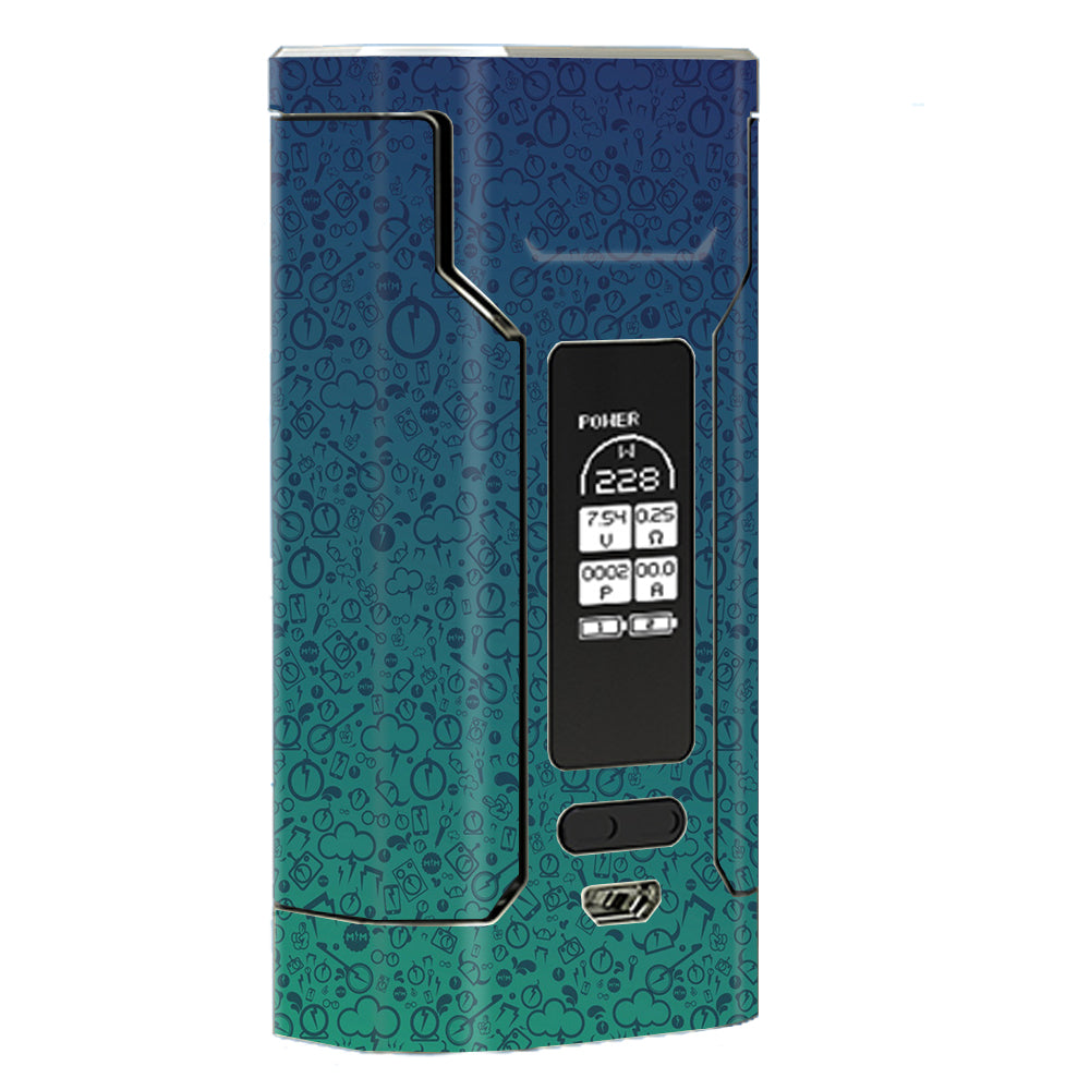  Lightning Bolts Wismec Predator 228 Skin