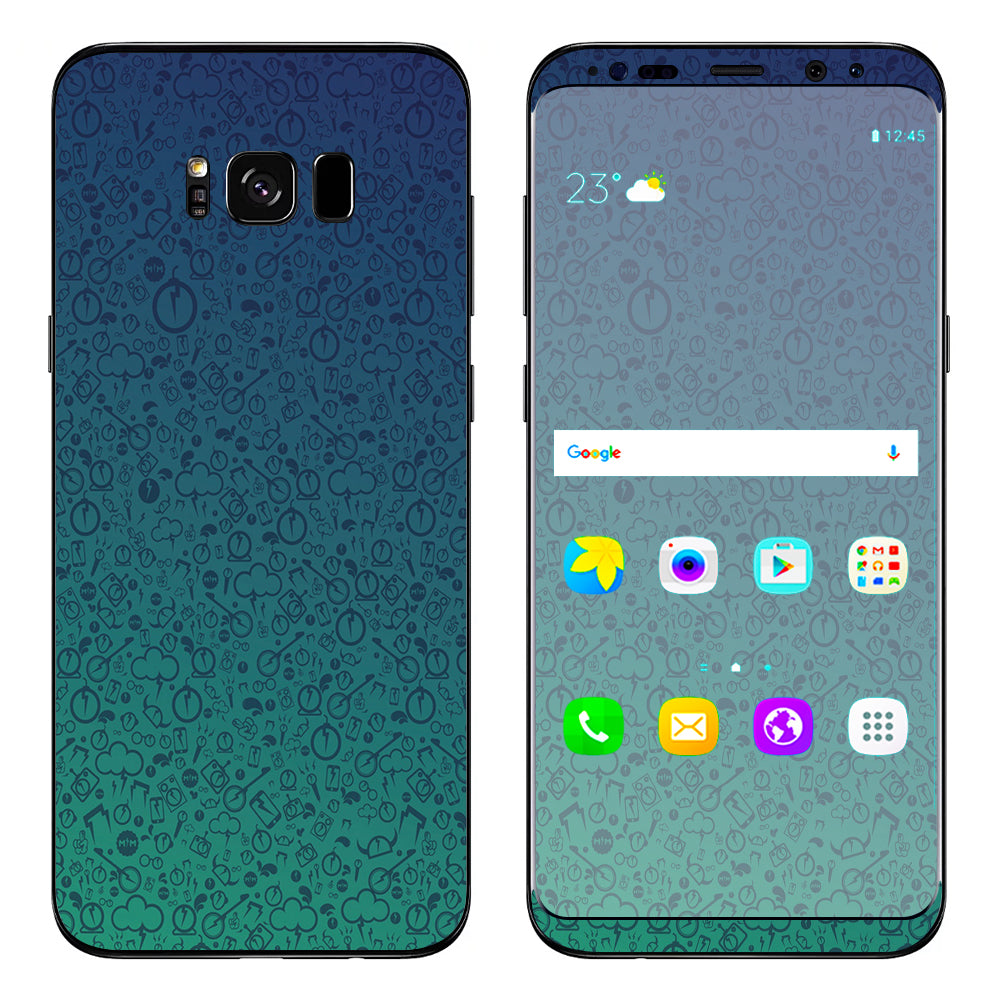  Lightning Bolts Samsung Galaxy S8 Skin