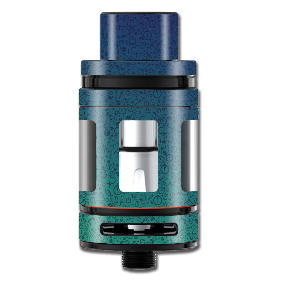  Lightning Bolts Smok TFV8 Mini Big Baby Beast Skin