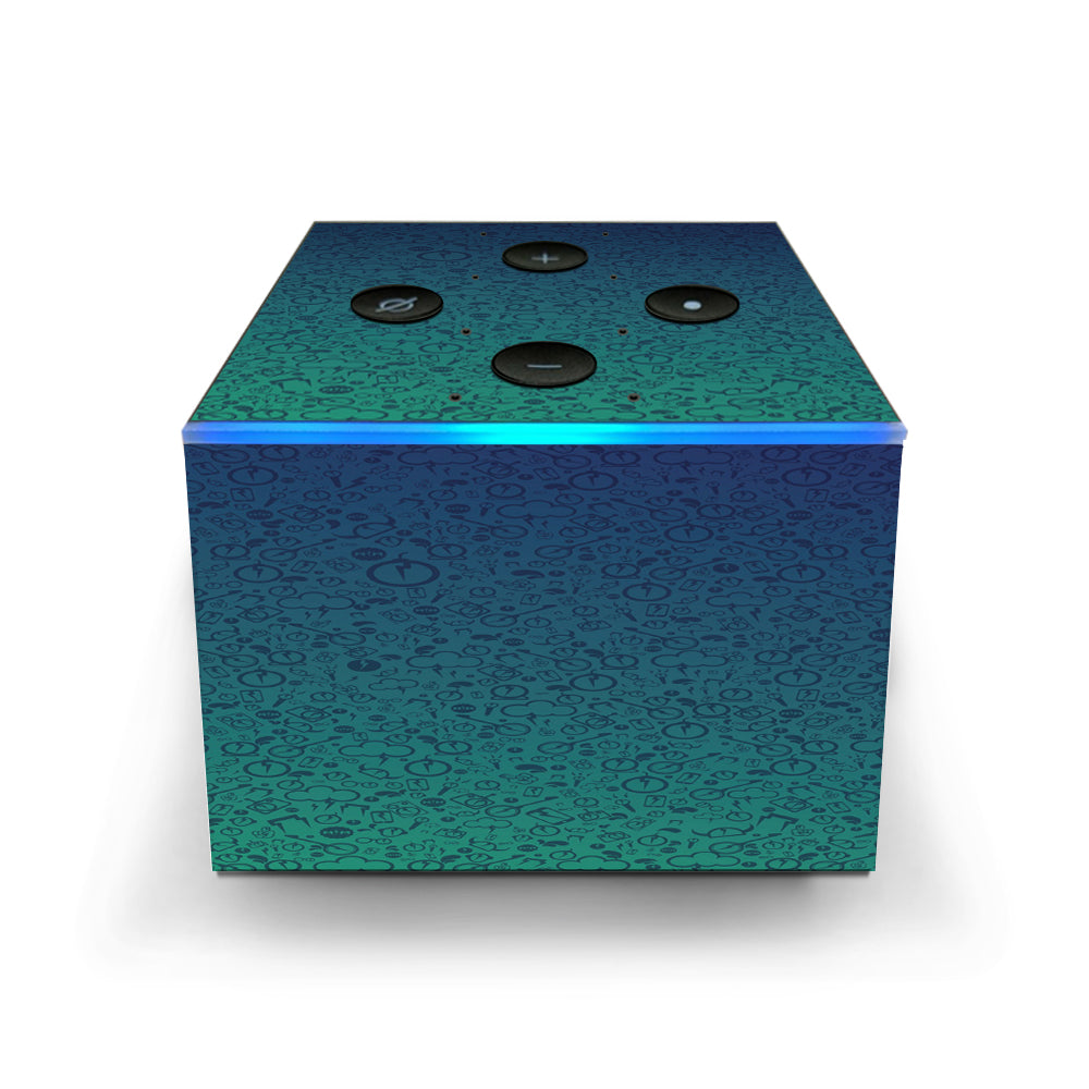  Lightning Bolts Amazon Fire TV Cube Skin