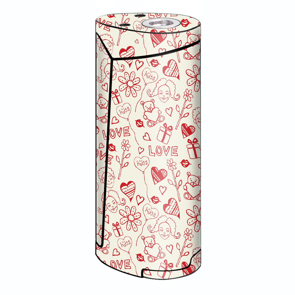  Love Hearts Smok Priv V8 60w Skin