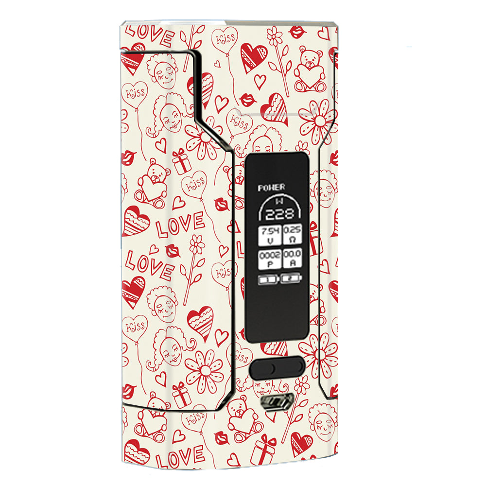  Love Hearts Wismec Predator 228 Skin