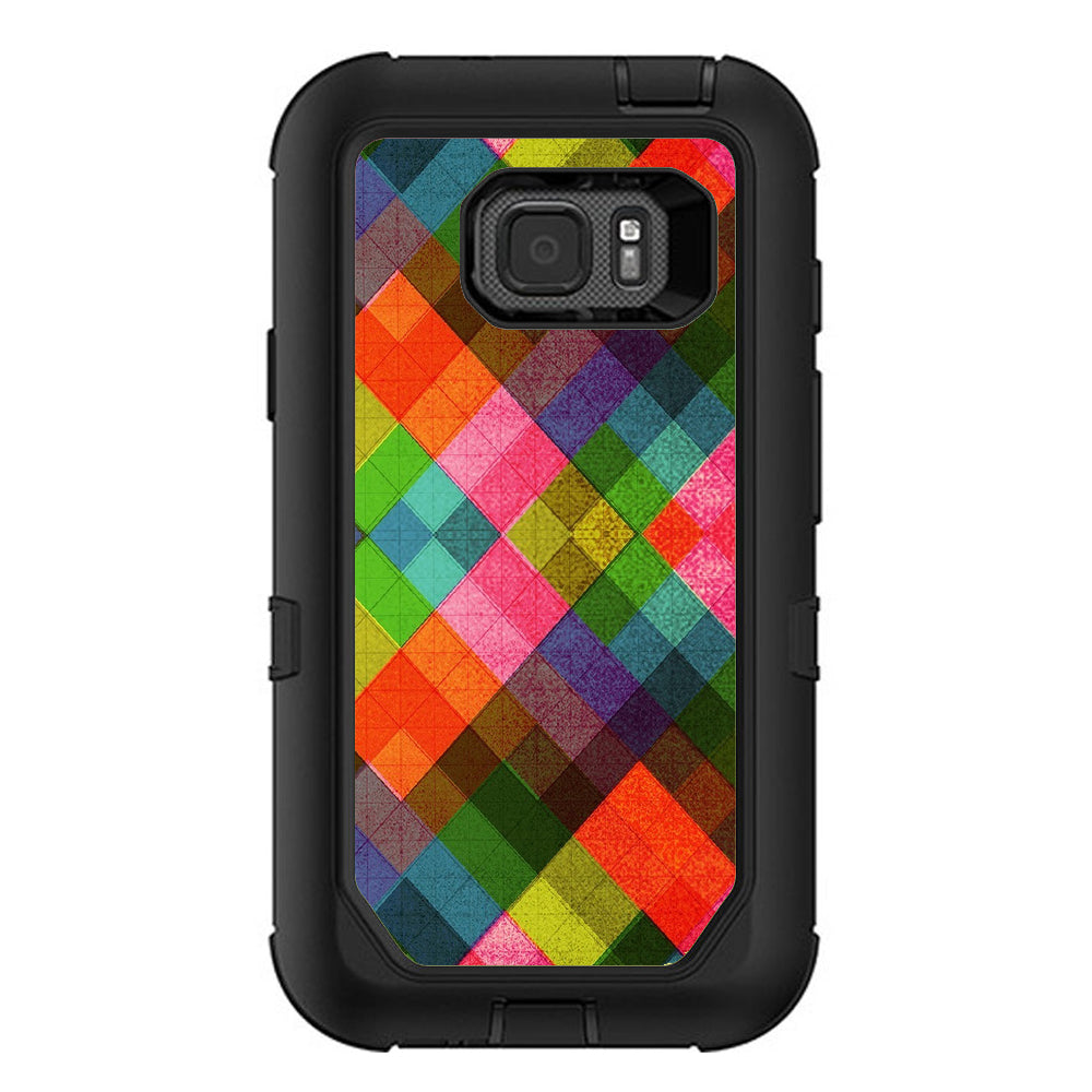  Color Hearts Otterbox Defender Samsung Galaxy S7 Active Skin