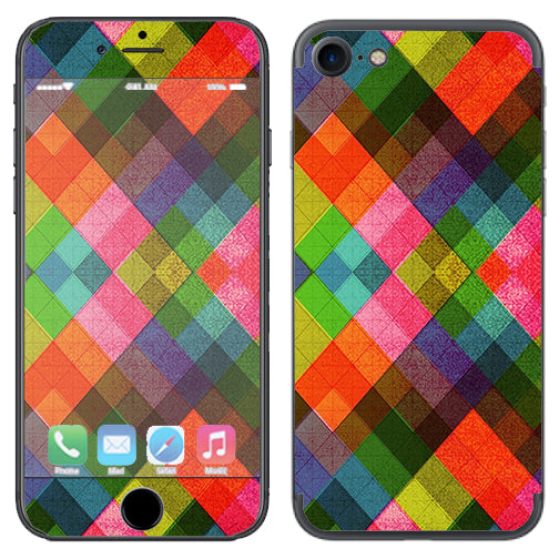  Color Hearts Apple iPhone 7 or iPhone 8 Skin