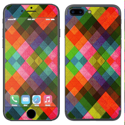  Color Hearts Apple  iPhone 7+ Plus / iPhone 8+ Plus Skin