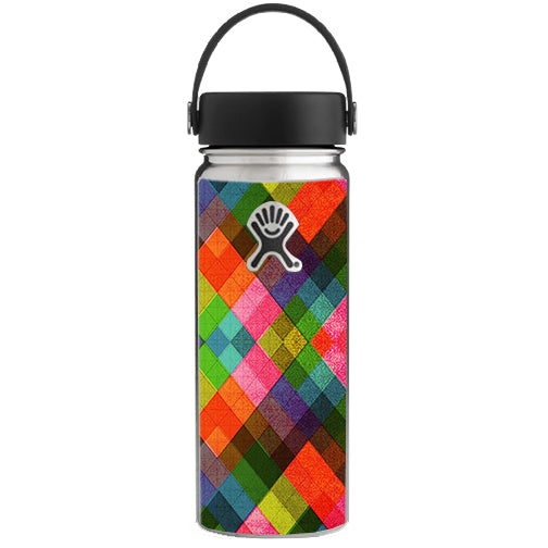  Color Hearts Hydroflask 18oz Wide Mouth Skin