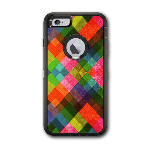  Color Hearts Otterbox Defender iPhone 6 PLUS Skin