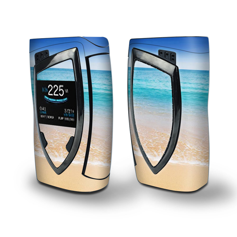 Skin Decal Vinyl Wrap for Smok Devilkin Kit 225w Vape (includes TFV12 Prince Tank Skins) skins cover/ Bahamas Beach