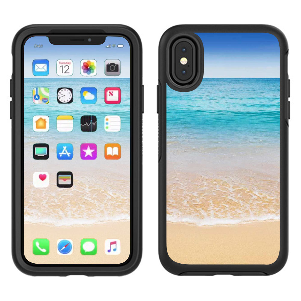  Bahamas Beach Otterbox Defender Apple iPhone X Skin