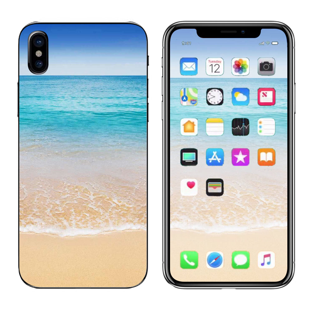  Bahamas Beach Apple iPhone X Skin